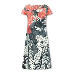 Lizzy&Coco dress Cleo tropical oranje