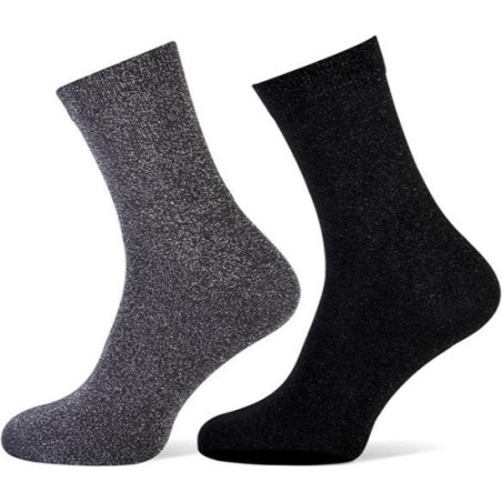 Teckel Socks Fashion Glittersokken (2-pack)